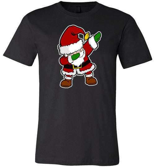 Dabbing Santa Canvas