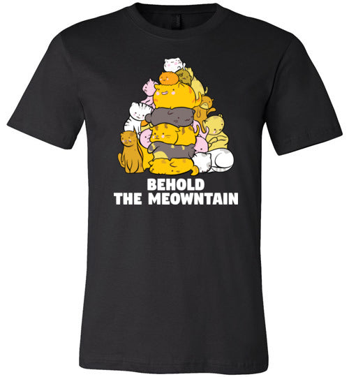 Behold The Meowntain Canvas