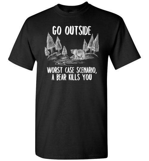 Go Outside Bear Gildan Youth
