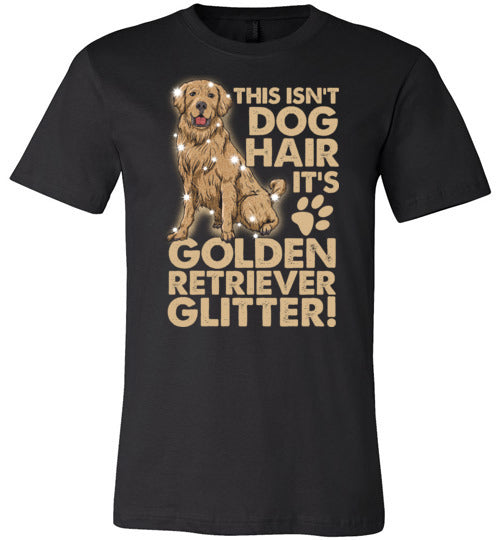 Golden Retriever Glitter Canvas