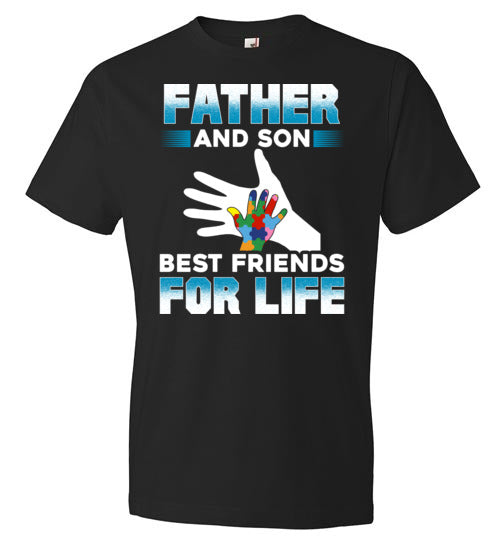 Father Son Autism Awareness Best Friends