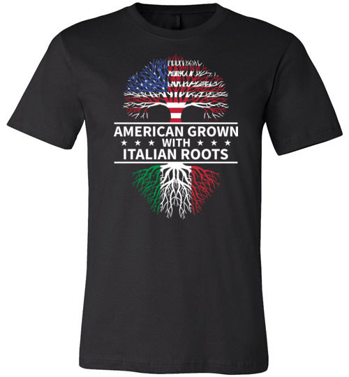 American Grown Italian Roots Canvas