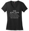 The Aunt Code V-Neck
