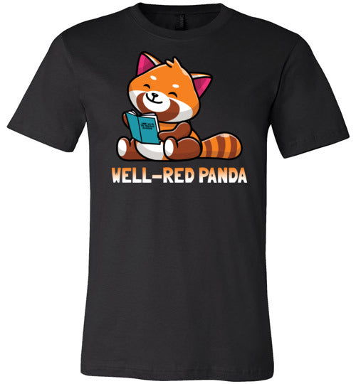 Well Red Panda Canvas