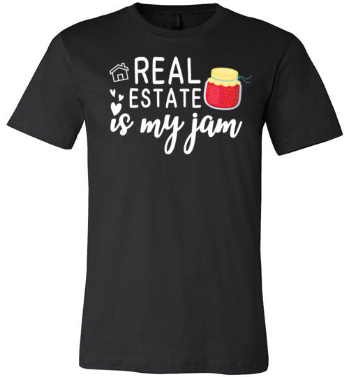 Real Estate Is My Jam Canvas