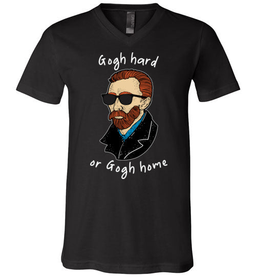 Gogh Hard or Go Home V-Neck
