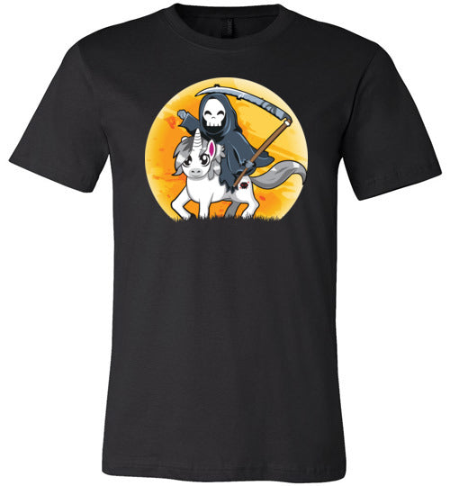 Grim Reaper Unicorn Canvas