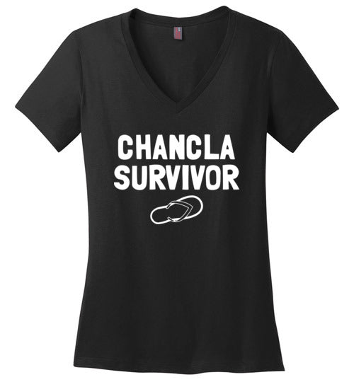 Chancla Survivor V-Neck