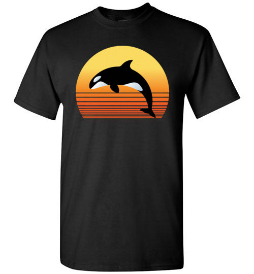 Killer Whale Sunset Gildan Youth