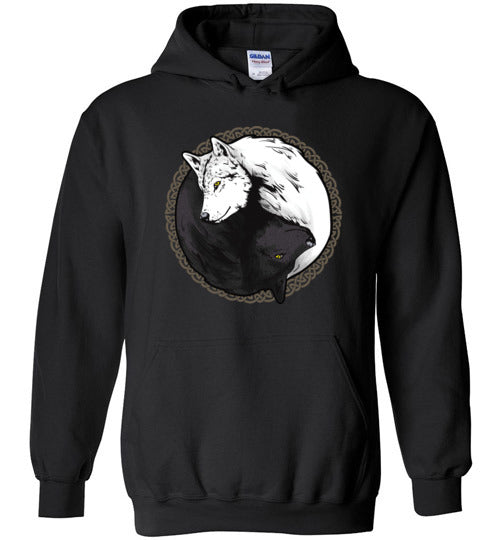 Wolf Yin Yang Hoodie