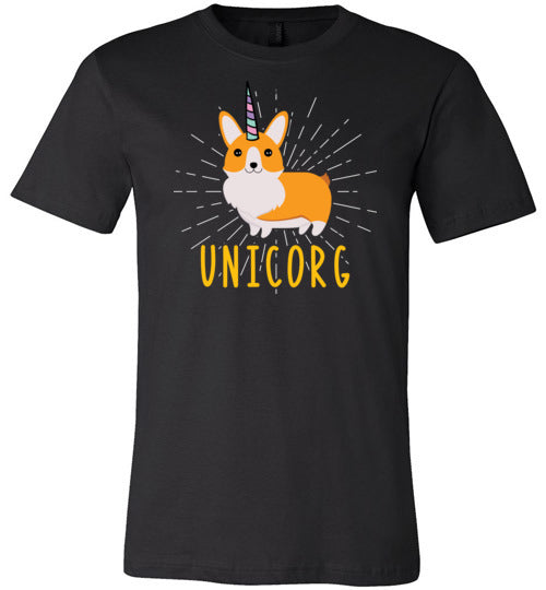 Unicorn Corgi Unicorg Canvas