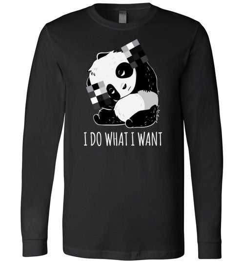 Panda Do What I Want Long Sleeve