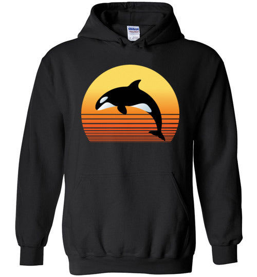 Killer Whale Sunset Hoodie