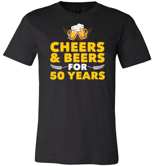 Cheers Beers 50 Years Canvas