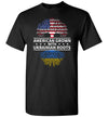American Grown With Ukrainian Roots Gildan Youth