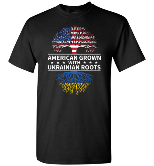 American Grown With Ukrainian Roots Gildan Youth