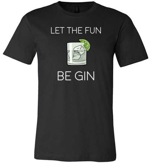 Let The Fun Be Gin Canvas
