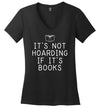 Hoarding Books V-Neck