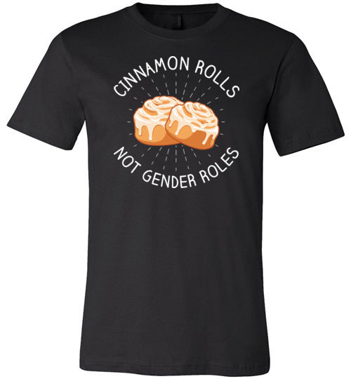 Cinnamon Rolls Not Gender Rolls Canvas
