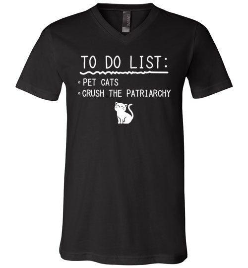To Do List Crush Patriarchy V-Neck