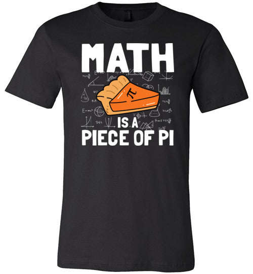 Math is a piece of pi Canvas