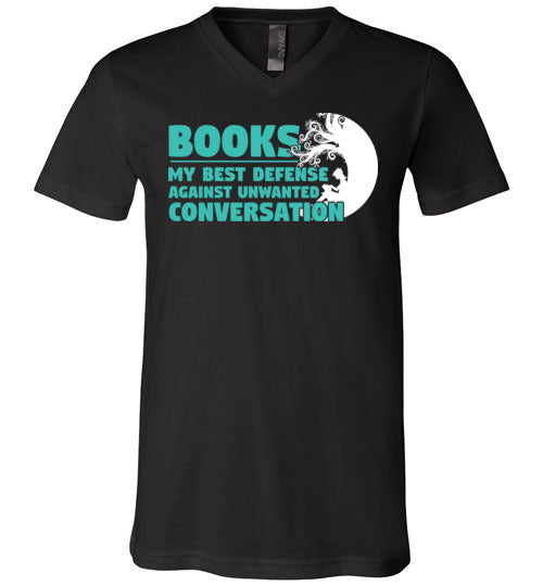 Books Unwanted Conversation V-Neck