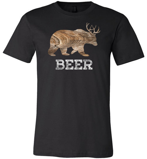 Bear Deer Beer Canvas