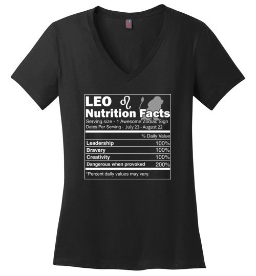 Leo Nutrition Facts V-Neck