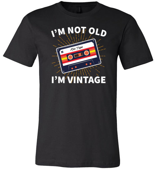 Cassette Not Old Vintage Canvas