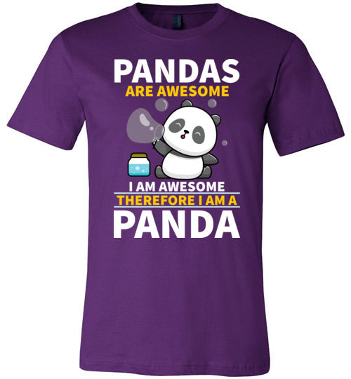 Pandas Are Awesome Canvas