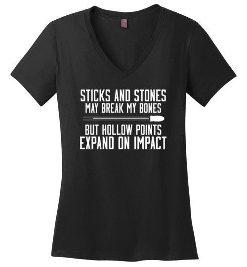 Sticks And Stones V-Neck