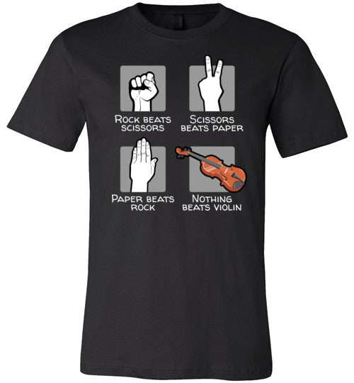 Nothing Beats Violin Canvas