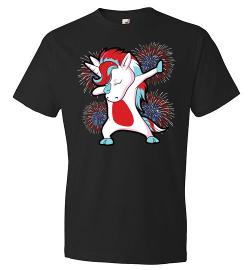 Fireworks Dabbing Unicorn