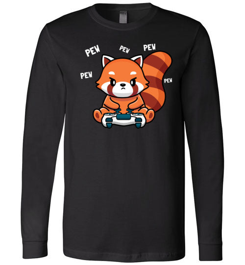 Gaming Red Panda Long Sleeve