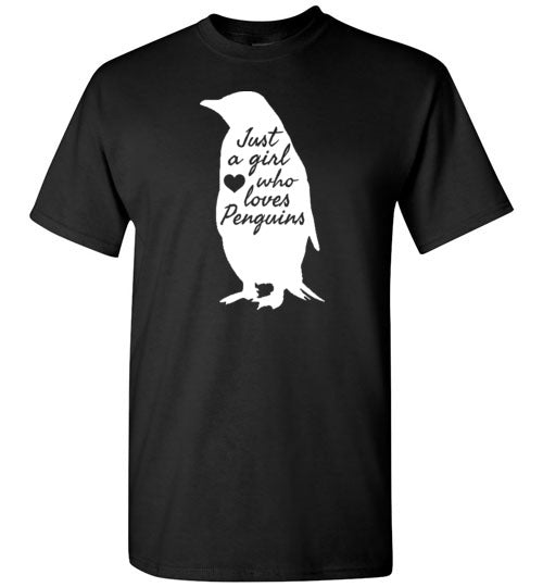 Just A Girl Who Loves Penguins Gildan Youth