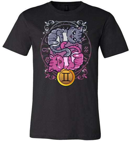 Cat Zodiac Gemini Canvas