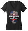 American Grown Serbian Roots V-Neck