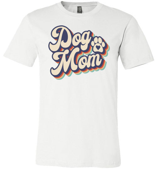 Retro Dog Mom Canvas