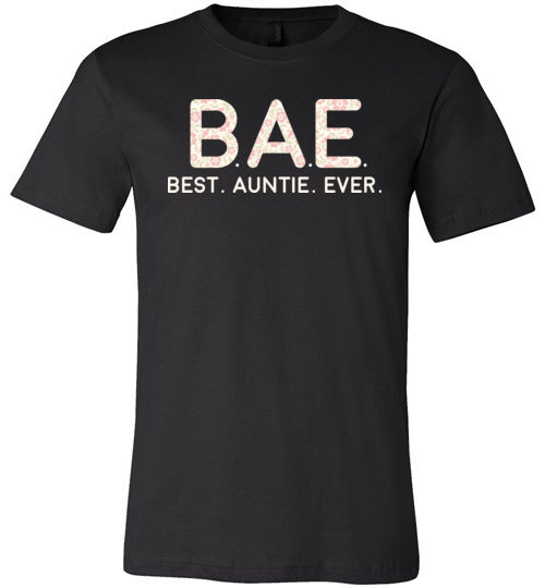 BAE Best Auntie Ever Canvas