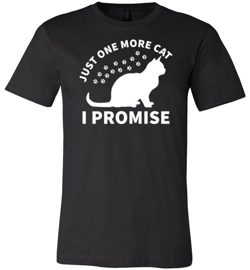 Just One More Cat I Promise Canvas