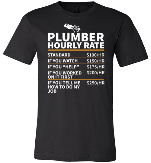 Plumber Hourly Rate Canvas