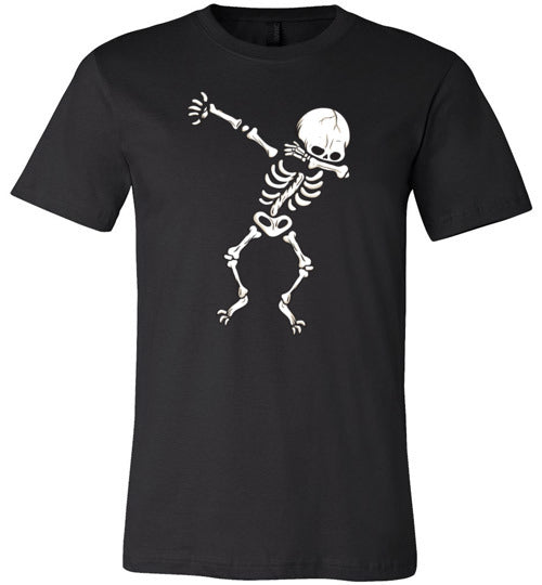 Dabbing Skeleton Canvas