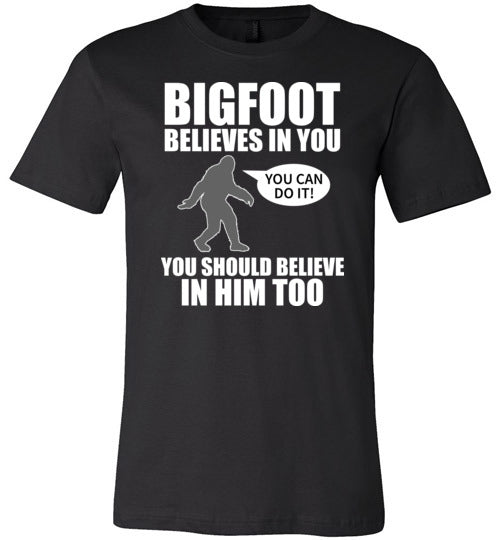Bigfoot Believes In You Canvas