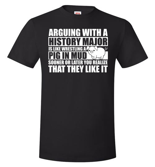 History Major Pig In Mud