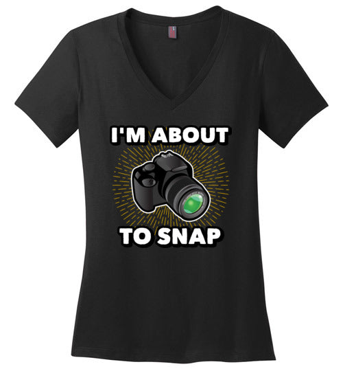 Photographer Snap V-Neck