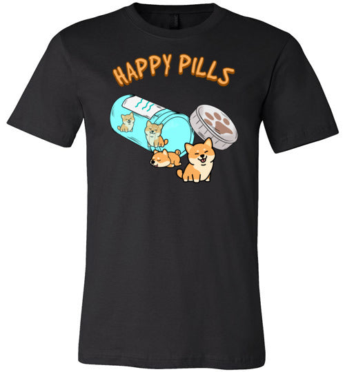 Happy Pills Shiba Inu Canvas