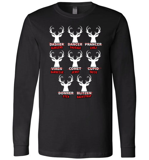Hunter Hunting Reindeer Long Sleeve