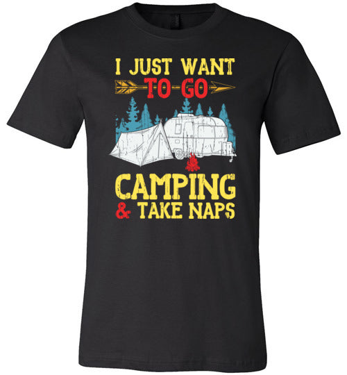 Camping and Naps Canvas