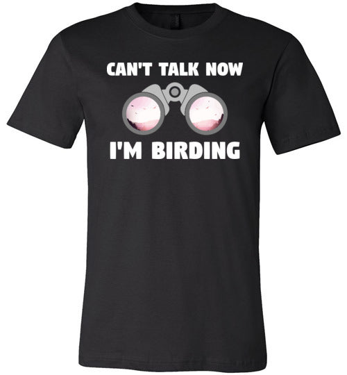 Cant Talk Birding Canvas