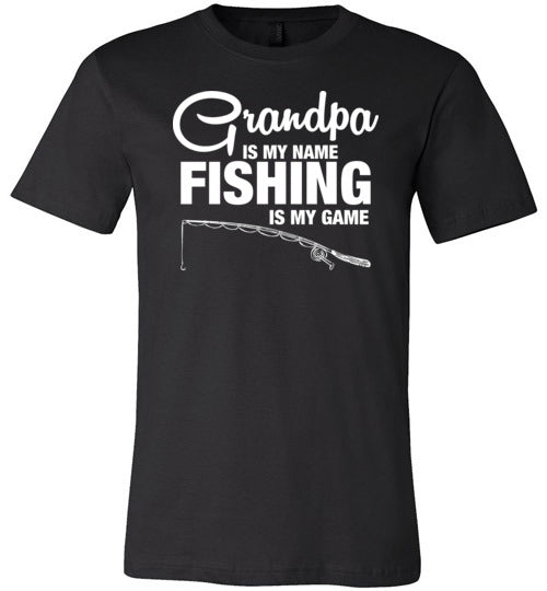 Grandpa Fishing Game Canvas